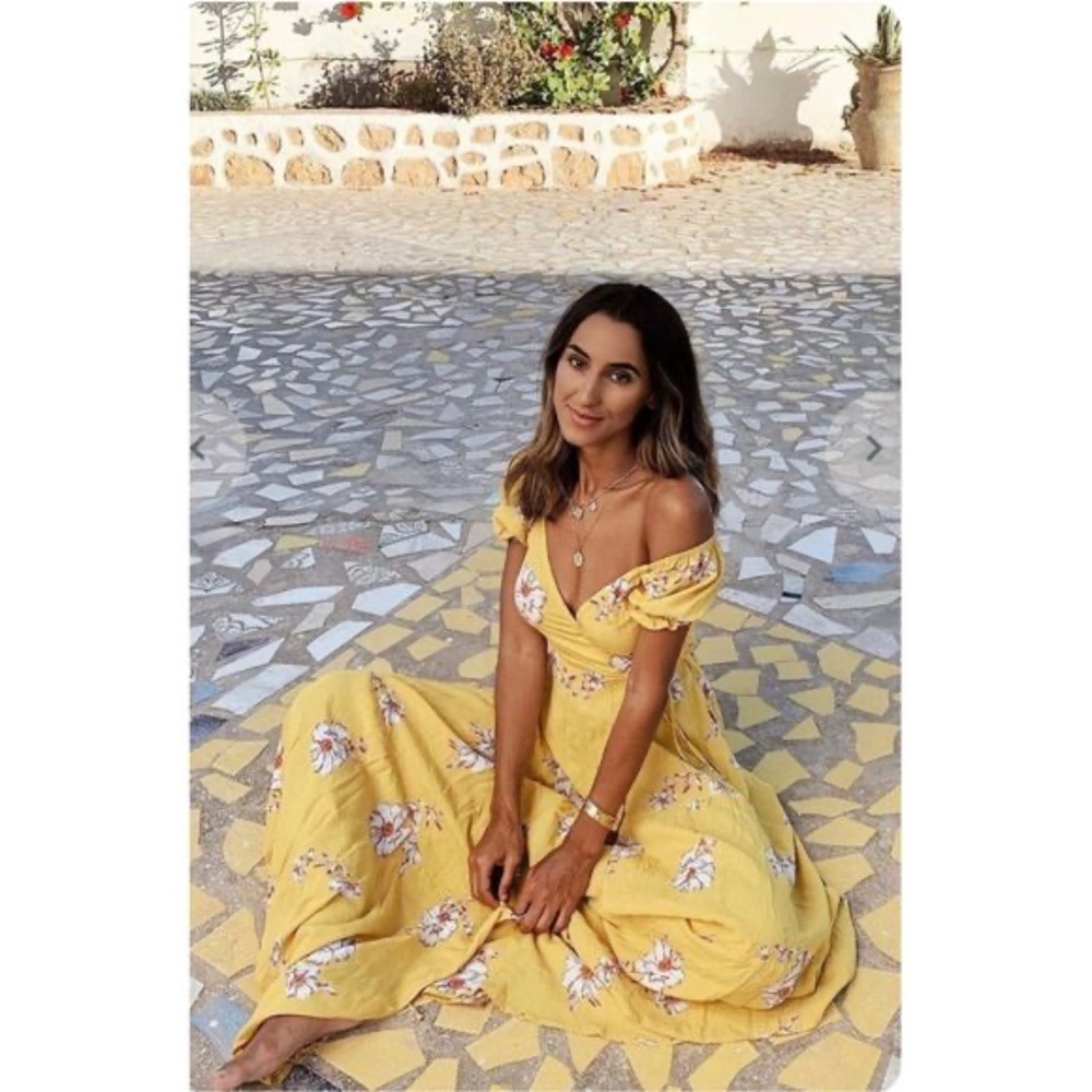 BNWT Flynn Skye Annabelle Wrap Maxi Dress